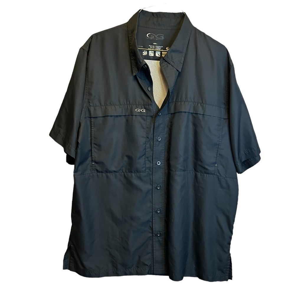 5‎ for $25🔥Large GG Black Outdoor Fishing Shirt
